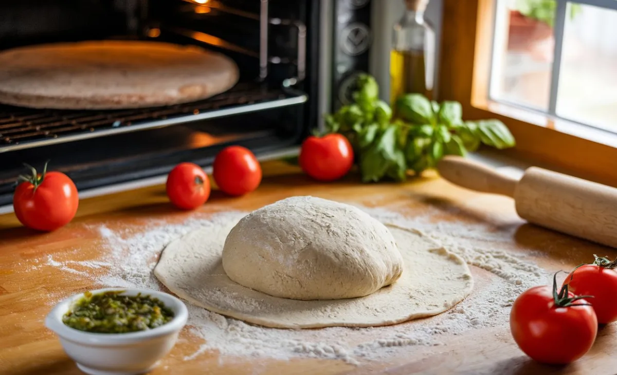 How to Make Pizza Dough Using 00 Flour, Whole Tomatoes, and Chimichurri: A Step-by-Step Guide