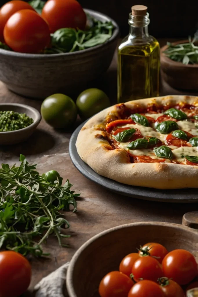 How to Make Pizza Dough Using 00 Flour, Whole Tomatoes, and Chimichurri: A Step-by-Step Guide