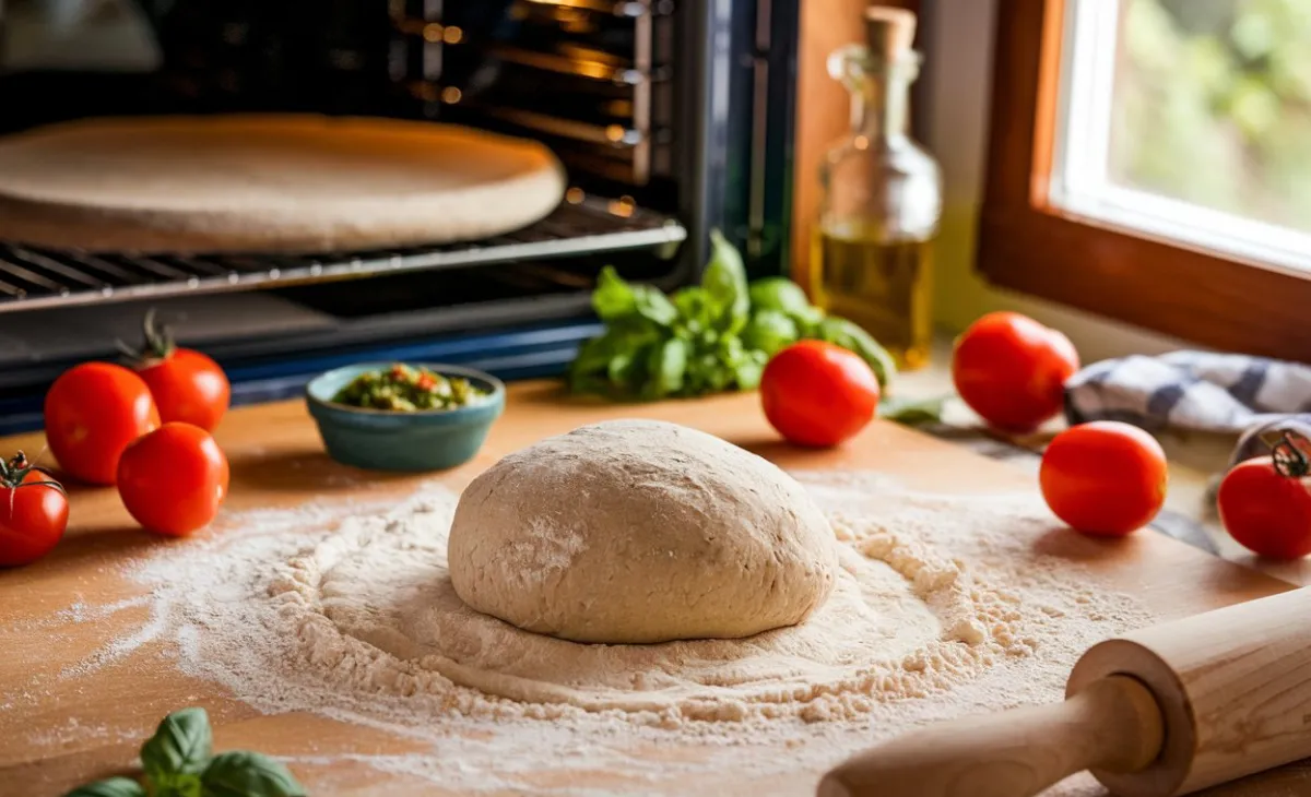 How to Make Pizza Dough Using 00 Flour, Whole Tomatoes, and Chimichurri: A Step-by-Step Guide