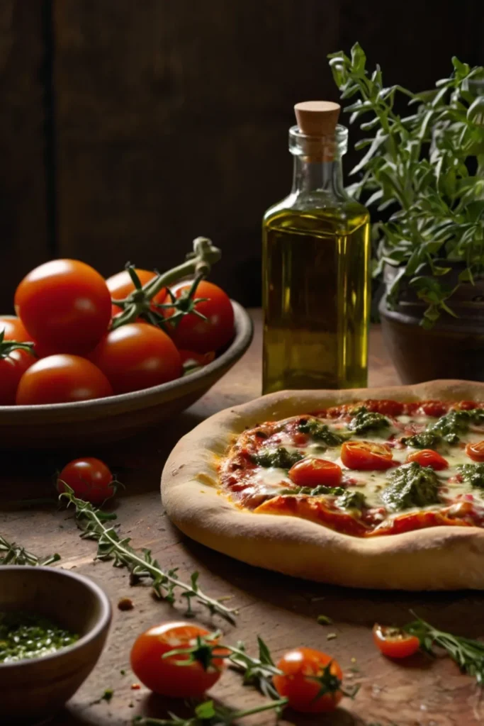 How to Make Pizza Dough Using 00 Flour, Whole Tomatoes, and Chimichurri: A Step-by-Step Guide