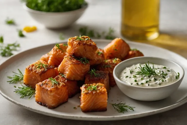 Baked Bang-Bang Salmon Bites - South Your Mouth