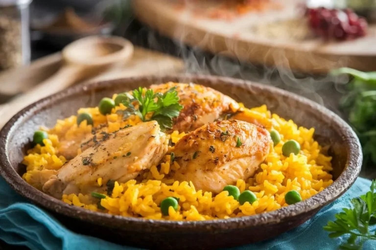 Quick and Easy Chicken and Yellow Rice Recipe for Busy Weeknights