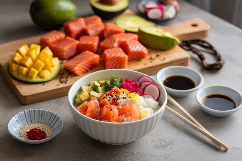 Healthy and Flavorful: A Quick Salmon Poke Recipe for Busy Days