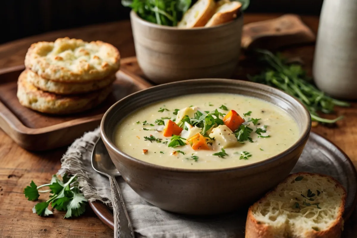 what to eat with potato soup