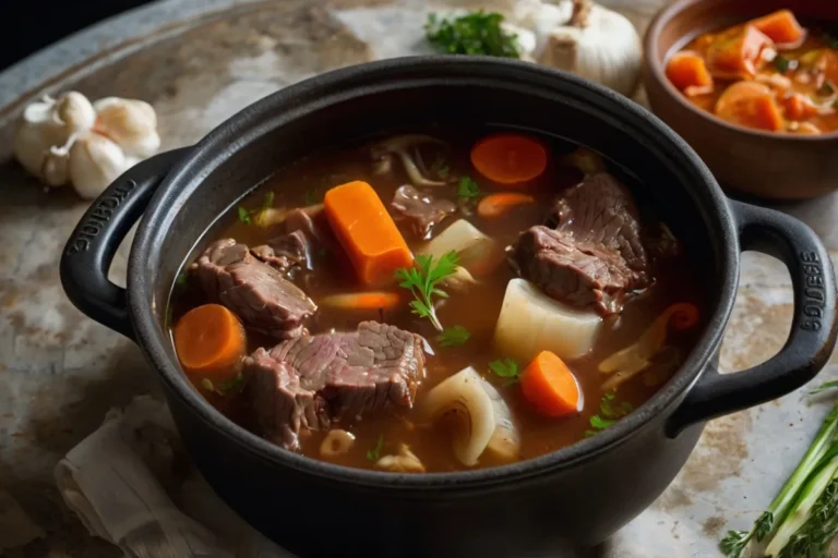 Beef soup bone