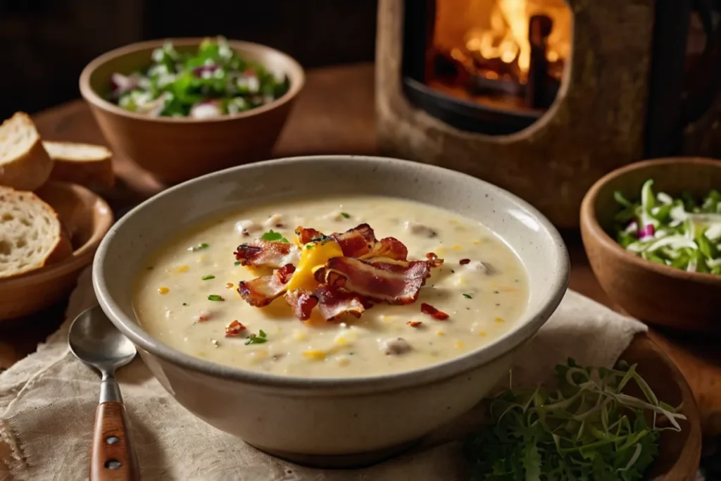 what to serve with potato leek soup