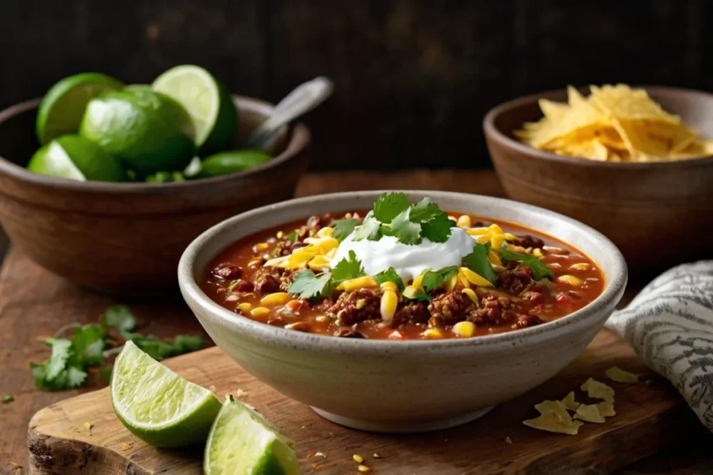 easy taco soup recipes