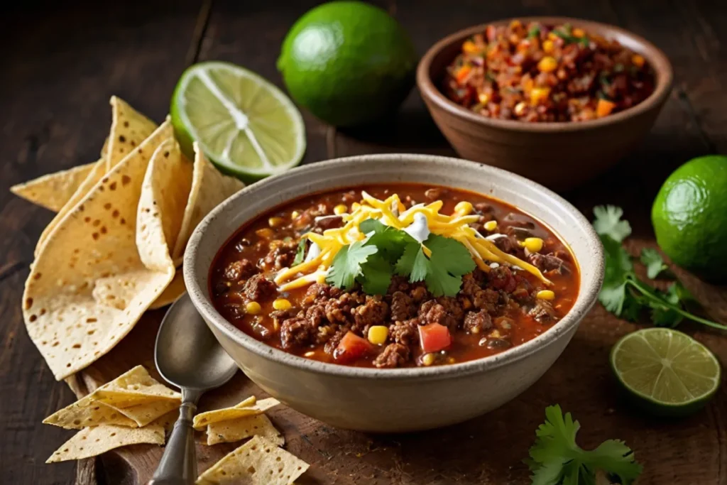 easy taco soup recipes