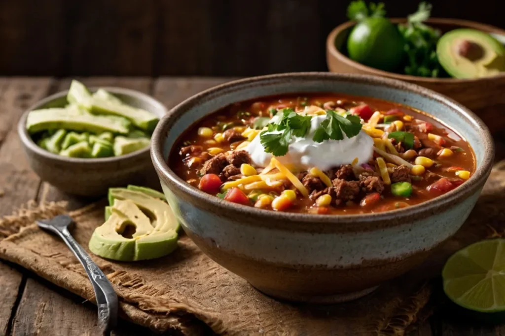 taco soup recipe