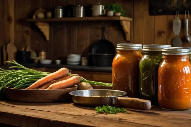 homesteader canning vegetable soup recipe