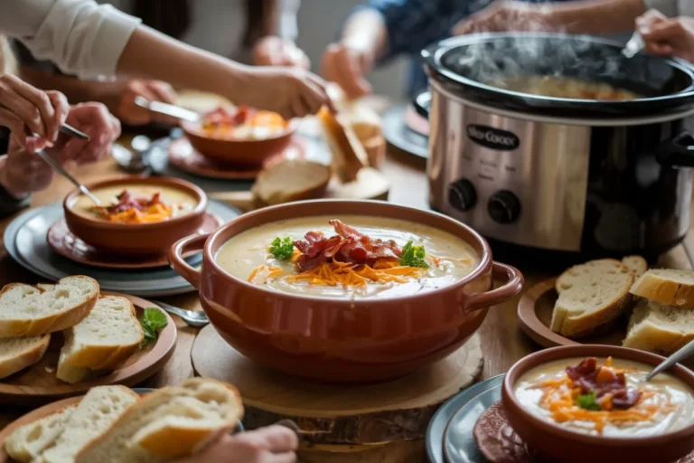 How to Make Slow Cooker Creamy Potato Bacon Soup for a Cozy Family Dinner