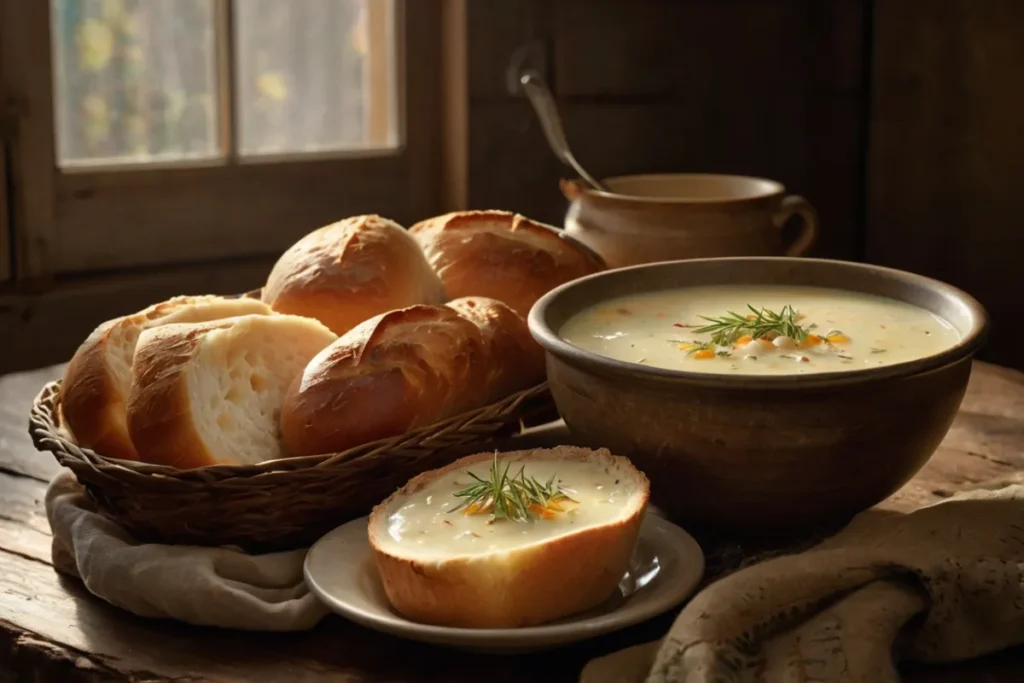 chicken soup with ginger and garlic