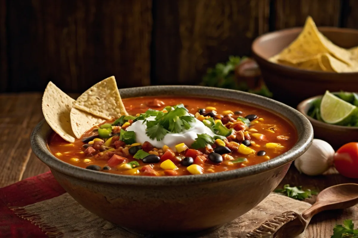 taco soup with ground beef