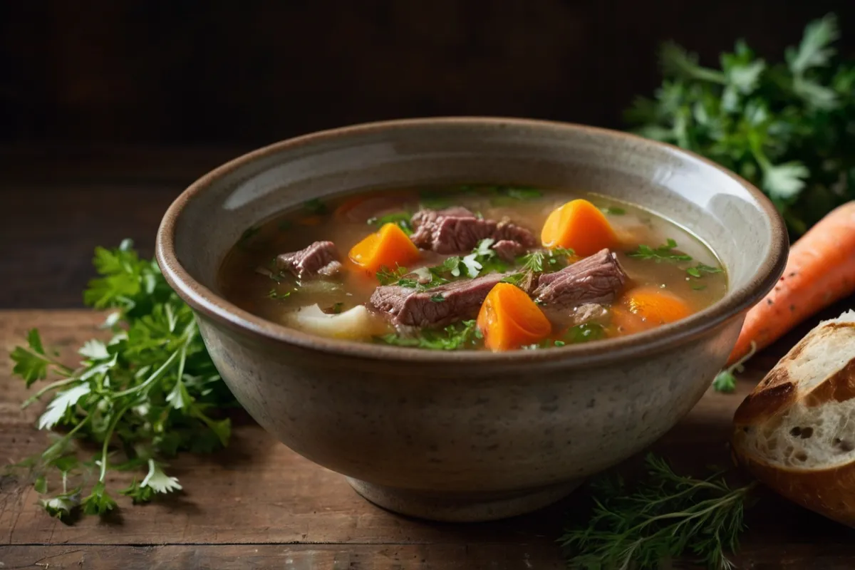 Best beef bone soup recipe