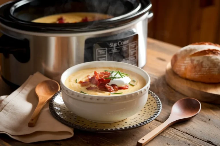 Slow Cooker Creamy Potato Bacon Soup: A Step-by-Step Guide for Beginners