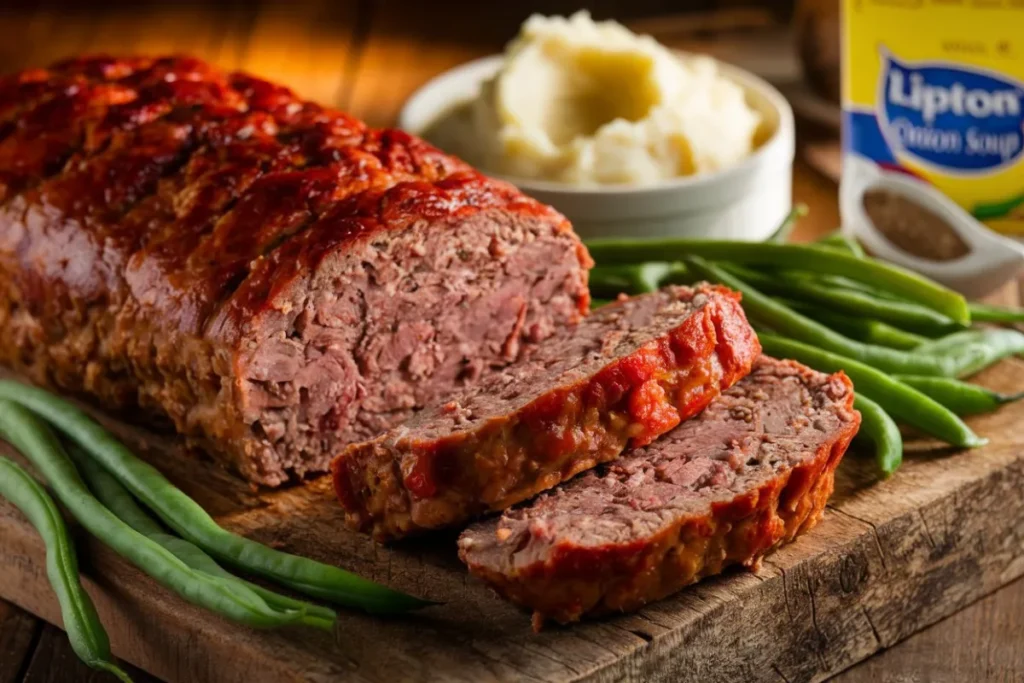 Easy Meatloaf Recipe Using Lipton Onion Soup Mix for Busy Weeknights