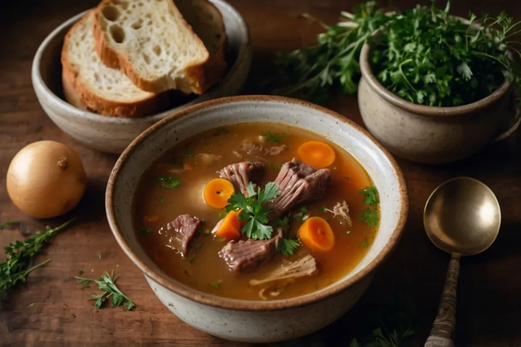 Best beef bone soup recipe