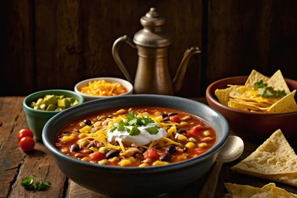 taco soup with ground beef