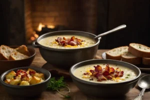 what to serve with potato leek soup