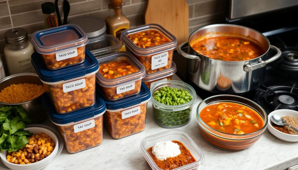 Taco Soup Storage Tips