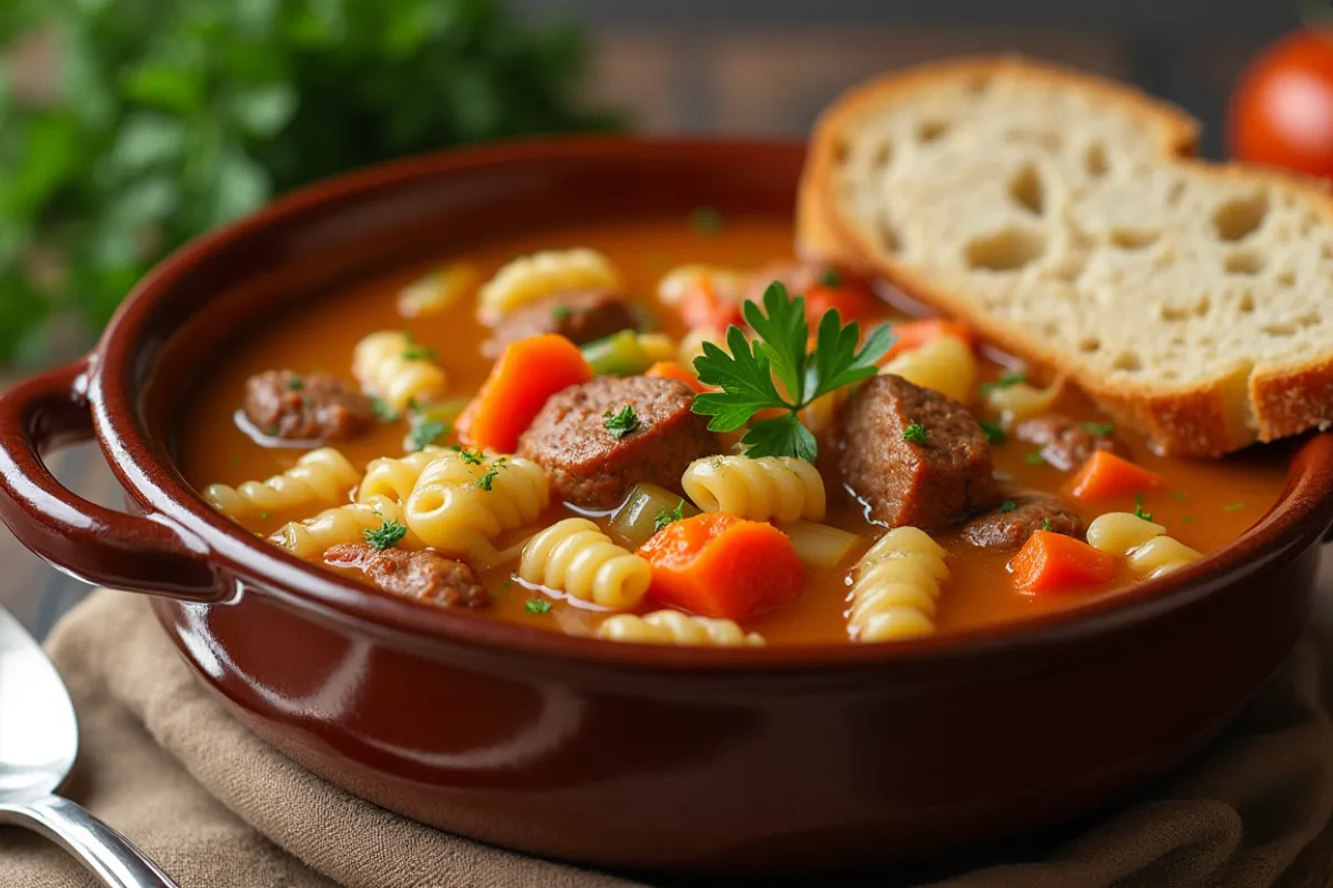 sausage ditalini soup