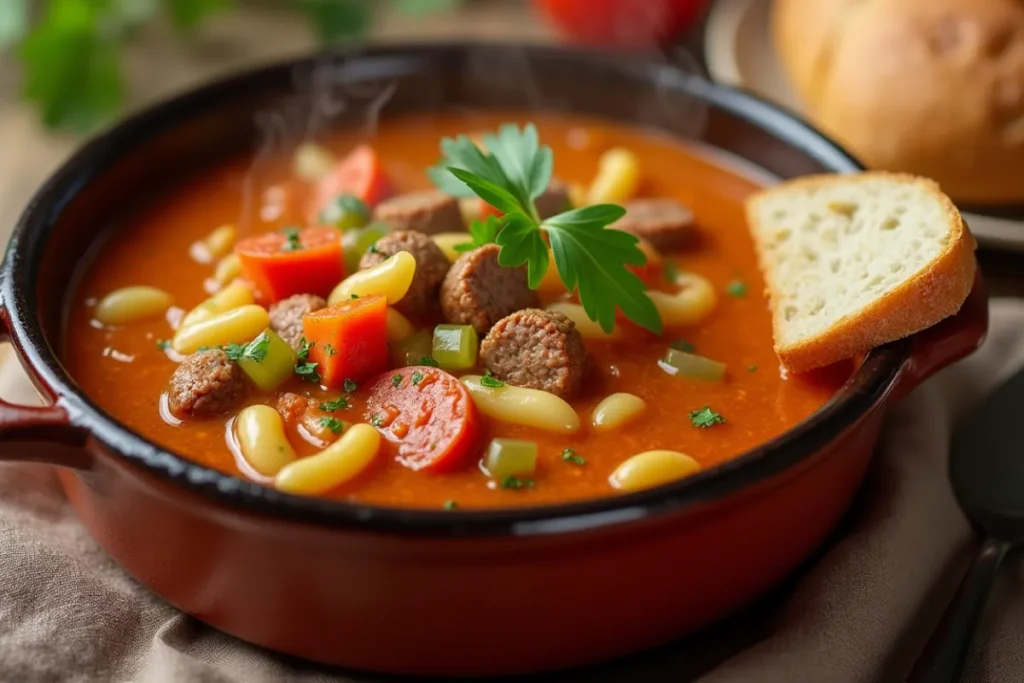 sausage ditalini soup