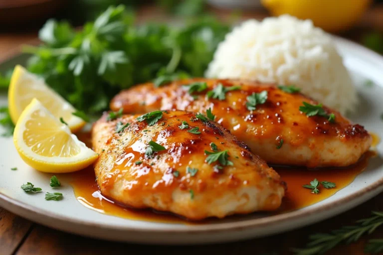 apple and honey-glazed chicken tenders recipe